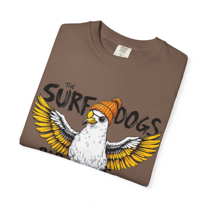 Surf Dogs Graphic T-Shirt for Animal Lovers - Unisex Garment-Dyed Tee - Image 20