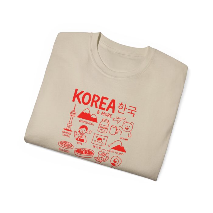 Korea Illustration Unisex Ultra Cotton Tee - Celebrate Culture & Travel - Image 19