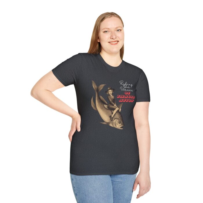 Whimsical Fishing Adventure T-Shirt | Fun Graphic Tee for Outdoorsy Types, Gift for Fishermen, Unisex T-Shirt, Casual Wear, Vintage Style - Image 47