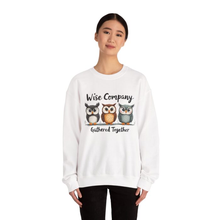 Wise Company Unisex Heavy Blend™ Crewneck Sweatshirt - Image 20
