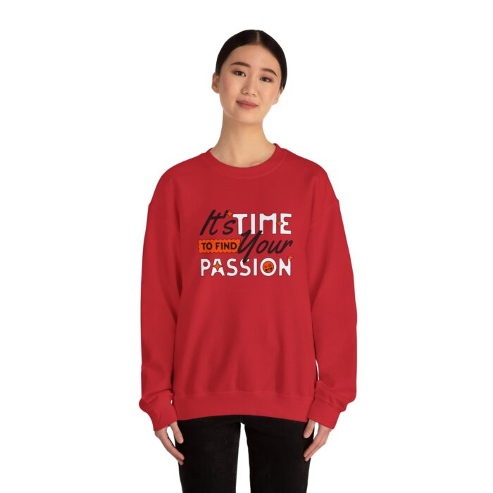 It's time find your passion Unisex Heavy Blend™ Crewneck Sweatshirt - Image 44