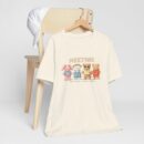 Cute Animal Meeting Tee, Short Sleeve T-Shirt for Kids and Adults, Perfect Gift for Family Gatherings, Birthdays, Friendship [...]