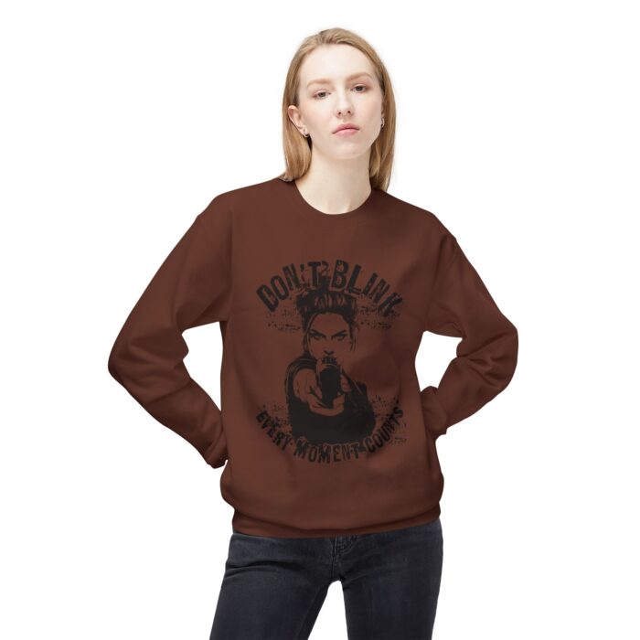 Don't Blink Unisex Midweight Softstyle Fleece Crewneck Sweatshirt - Image 19