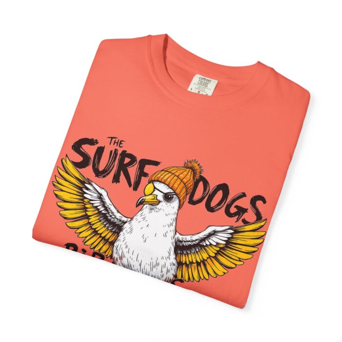 Surf Dogs Graphic T-Shirt for Animal Lovers - Unisex Garment-Dyed Tee - Image 12