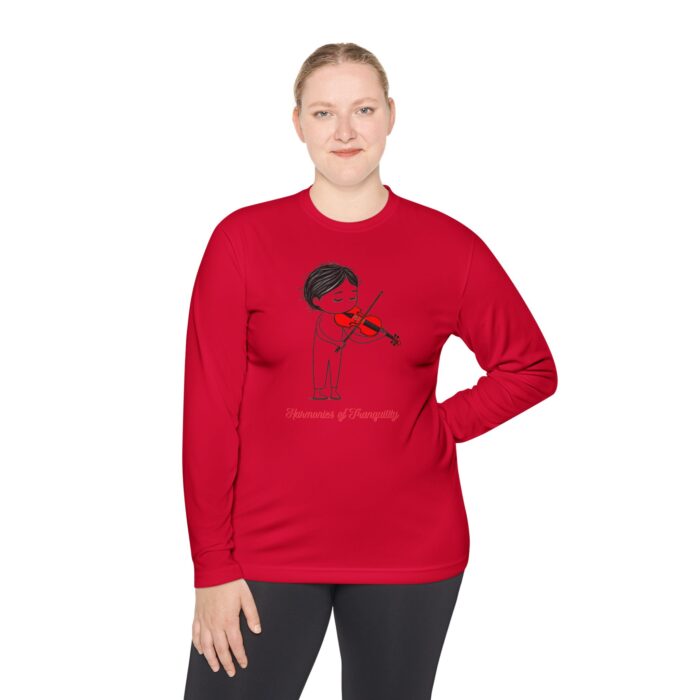 Melodies of peace Unisex Lightweight Long Sleeve Tee - Image 52