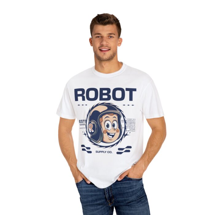 Vintage Robot Graphic Unisex T-Shirt - Perfect for Tech Lovers - Image 8