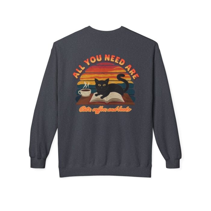 All you need are Unisex Midweight Softstyle Fleece Crewneck Sweatshirt - Image 14