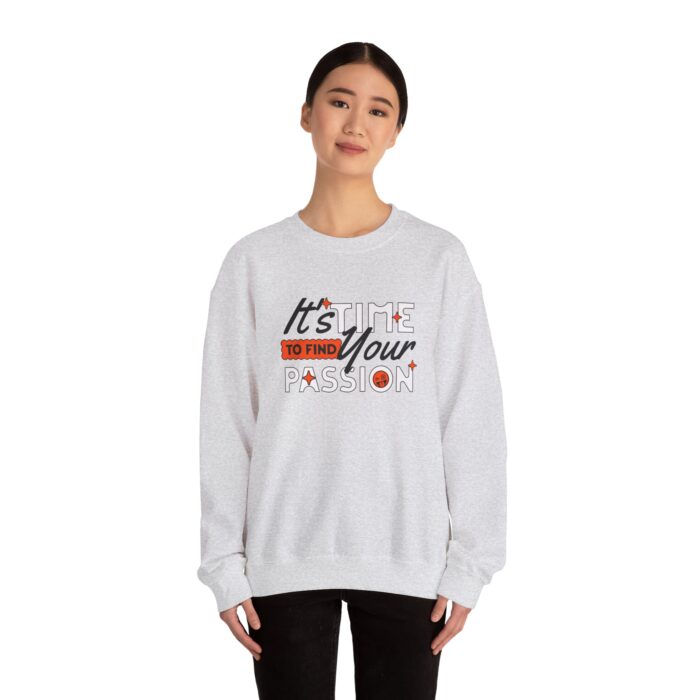 It's time find your passion Unisex Heavy Blend™ Crewneck Sweatshirt - Image 24