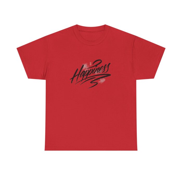 Happiness Unisex Heavy Cotton Tee - Comfortable Daily Wear - Image 21