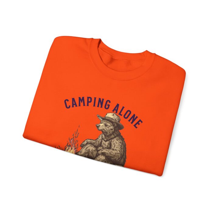 Camping alone Unisex Heavy Blend™ Crewneck Sweatshirt - Image 27