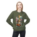Music is life Unisex Midweight Softstyle Fleece Crewneck Sweatshirt