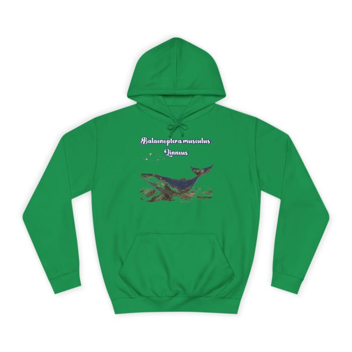 Blue Whale Unisex College Hoodie - Image 57