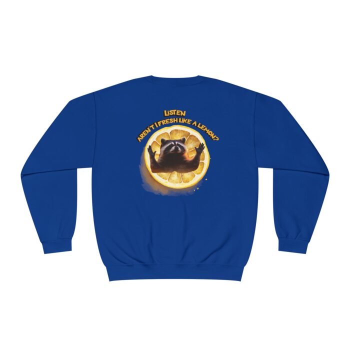 Lemonish racoon Unisex NuBlend® Crewneck Sweatshirt - Image 22