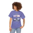 Paris Eiffel Tower Unisex Heavy Cotton Tee, Travel Shirt, Gift for Travelers, Vacation Shirt, Paris Lover Apparel
