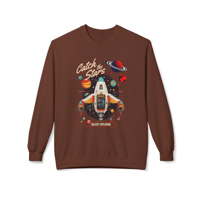 Catch the stars Unisex Midweight Softstyle Fleece Crewneck Sweatshirt - Image 21