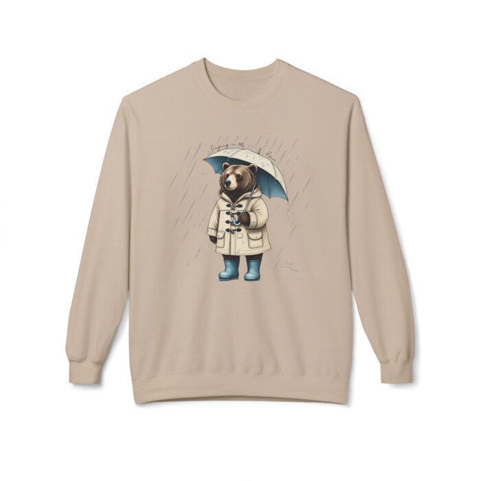 Singing in the rain Unisex Midweight Softstyle Fleece Crewneck Sweatshirt - Image 5