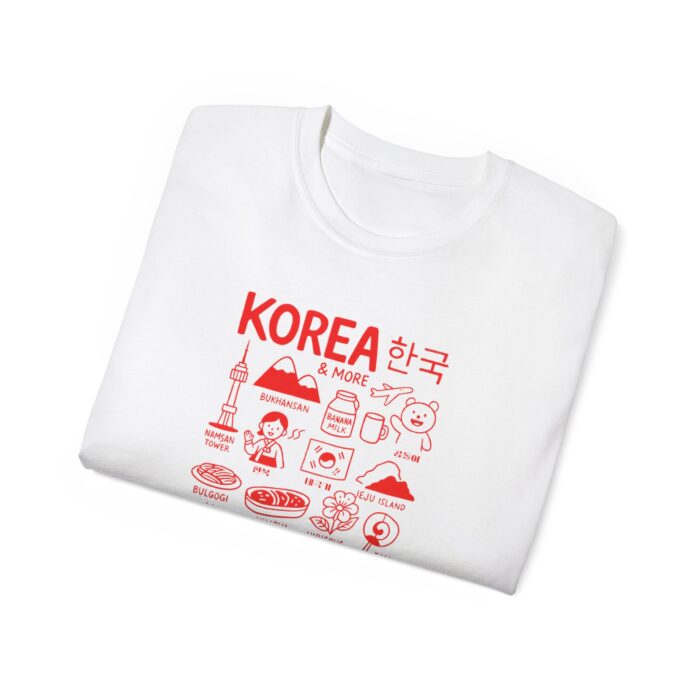 Korea Illustration Unisex Ultra Cotton Tee - Celebrate Culture & Travel - Image 9
