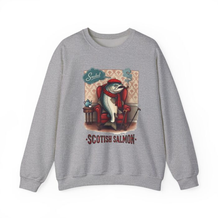 Scottish Salmon Unisex Heavy Blend™ Crewneck Sweatshirt - Image 29