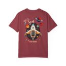 Galaxy Exploring Unisex Garment-Dyed T-Shirt - Space Adventure Vibe