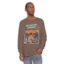 Don't Talk with a Stranger Unisex Garment-dyed Long Sleeve T-Shirt