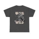 Wild Spirit Unisex Heavy Cotton Tee | Adventure Shirt, Gift for Nature Lovers, Casual Wear, Outdoor Activities, Quote Tee