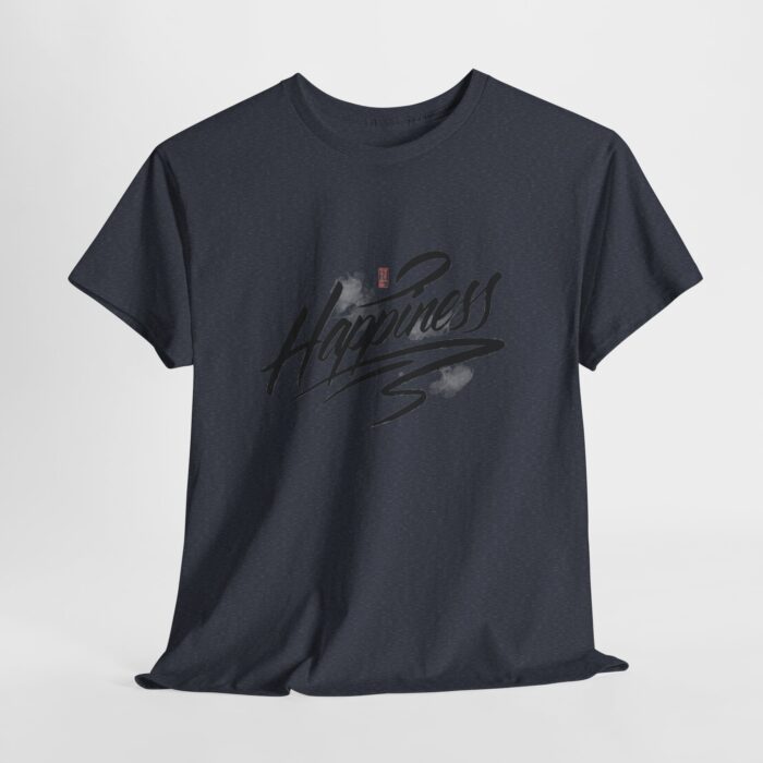 Happiness Unisex Heavy Cotton Tee - Comfortable Daily Wear - Image 38