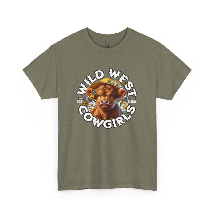 Wild west cow girls Unisex Heavy Cotton Tee - Image 19