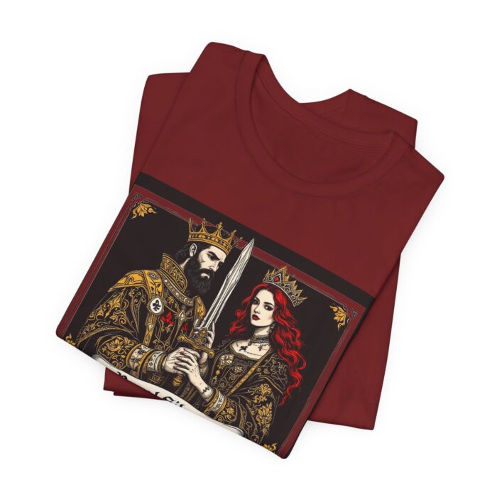 Royal Silence Graphic Tee, Gothic T-Shirt, King and Queen Shirt, Unisex Fashion Top, Drawstring Bag, Gift for Him/Her - Image 32