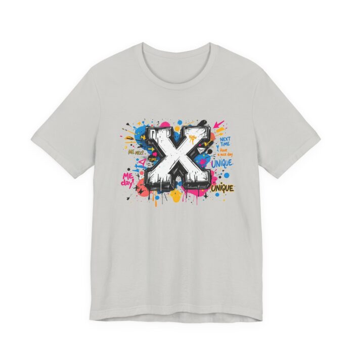 Vibrant Graffiti Graphic Tee, Casual Daily Wear, Urban Style, Gift for Creative Souls, Street Art Lover's Top - Image 3