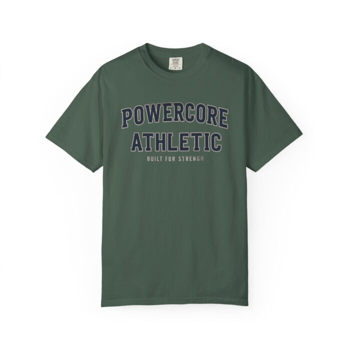 Powercore Athletic Unisex Garment-Dyed T-Shirt - Casual Workout Tee - Image 13
