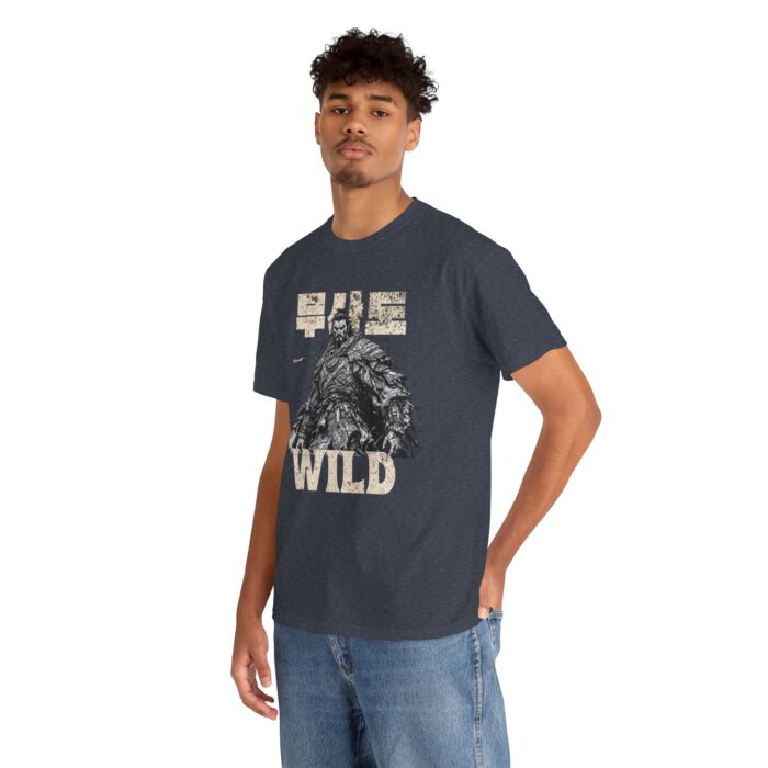 Wild Spirit Unisex Heavy Cotton Tee | Adventure Shirt, Gift for Nature Lovers, Casual Wear, Outdoor Activities, Quote Tee - Image 8