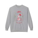 Love is in the air Unisex Midweight Softstyle Fleece Crewneck Sweatshirt