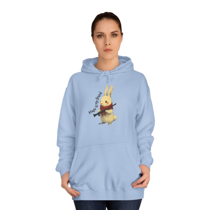 Music is my friend Unisex College Hoodie - Image 52