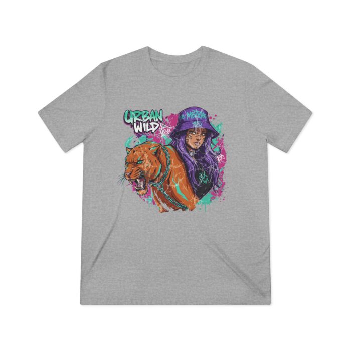 Urban wild Unisex Triblend Tee - Image 25