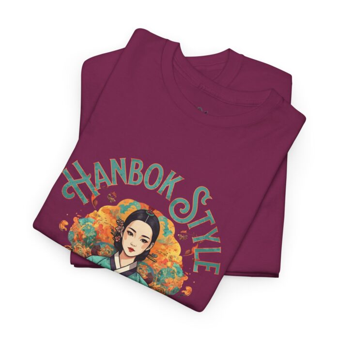 Hanbok Style Unisex Heavy Cotton Tee - Image 2