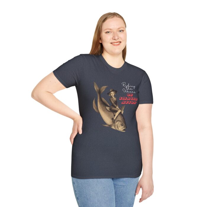 Whimsical Fishing Adventure T-Shirt | Fun Graphic Tee for Outdoorsy Types, Gift for Fishermen, Unisex T-Shirt, Casual Wear, Vintage Style - Image 54