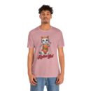 Retro Cat Unisex Tee, Fun Cat Shirt, Summer Vibes T-Shirt, Gift for Cat Lovers, Cute Animal Apparel