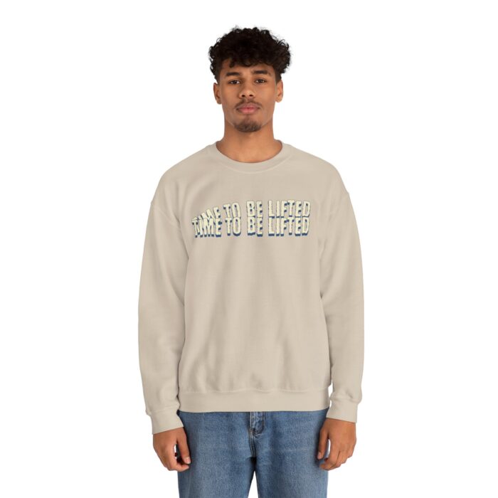 Time to be lifted Unisex Heavy Blend™ Crewneck Sweatshirt - Image 17