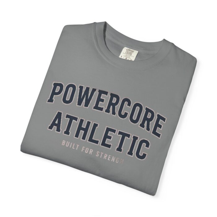 Powercore Athletic Unisex Garment-Dyed T-Shirt - Casual Workout Tee - Image 7