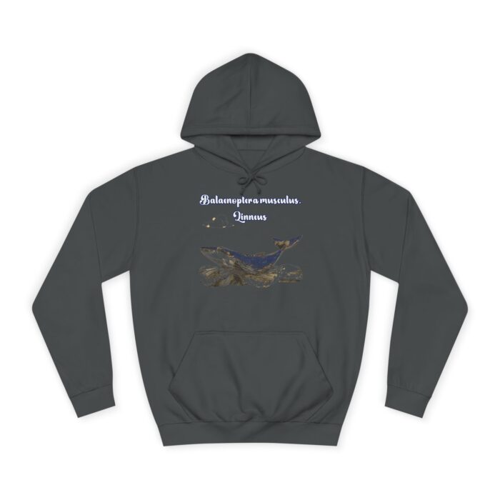 Blue Whale Unisex College Hoodie - Image 13
