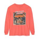 Don't Talk with a Stranger Unisex Garment-dyed Long Sleeve T-Shirt