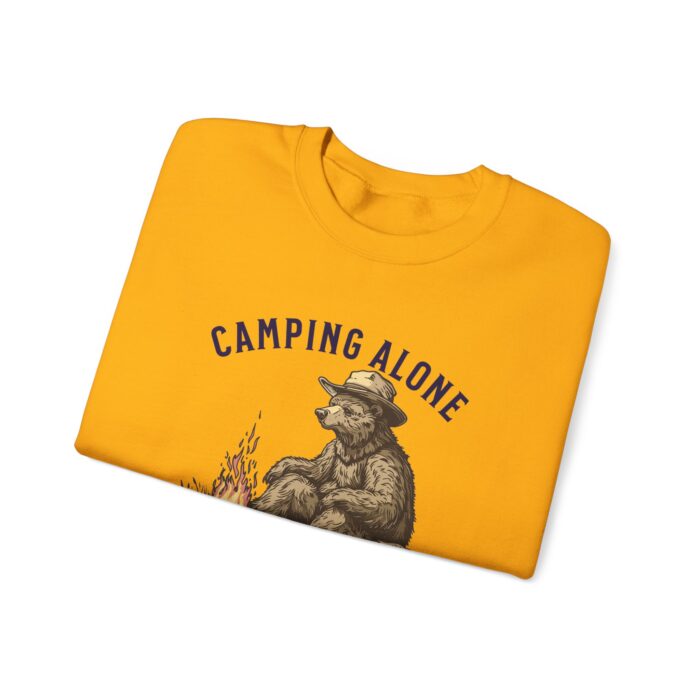 Camping alone Unisex Heavy Blend™ Crewneck Sweatshirt - Image 23