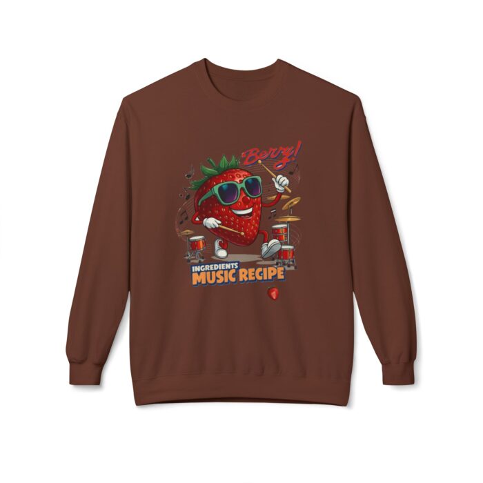 Berry Unisex Midweight Softstyle Fleece Crewneck Sweatshirt - Image 29