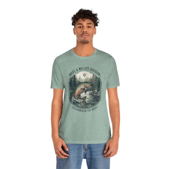 Nature-Inspired Graphic Tee, Perfect for Outdoor Enthusiasts and Casual Wear, Gift for Fishermen, Wilderness Adventure Shirt, [...] - Image 47