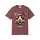 Galaxy Exploring Unisex Garment-Dyed T-Shirt - Space Adventure Vibe