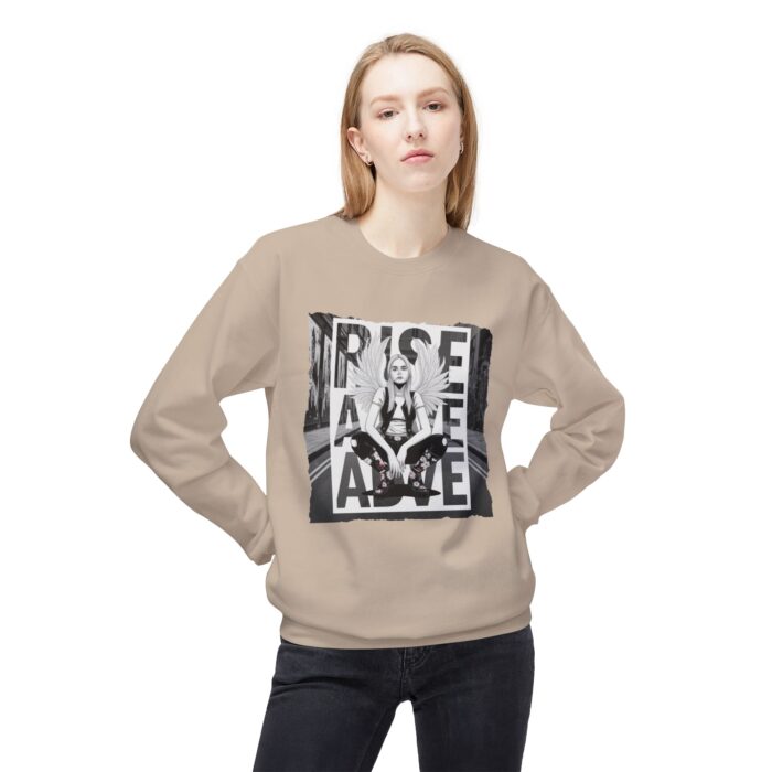 Rise Above Unisex Midweight Softstyle Fleece Crewneck Sweatshirt - Image 23