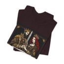 Royal Silence Graphic Tee, Gothic T-Shirt, King and Queen Shirt, Unisex Fashion Top, Drawstring Bag, Gift for Him/Her