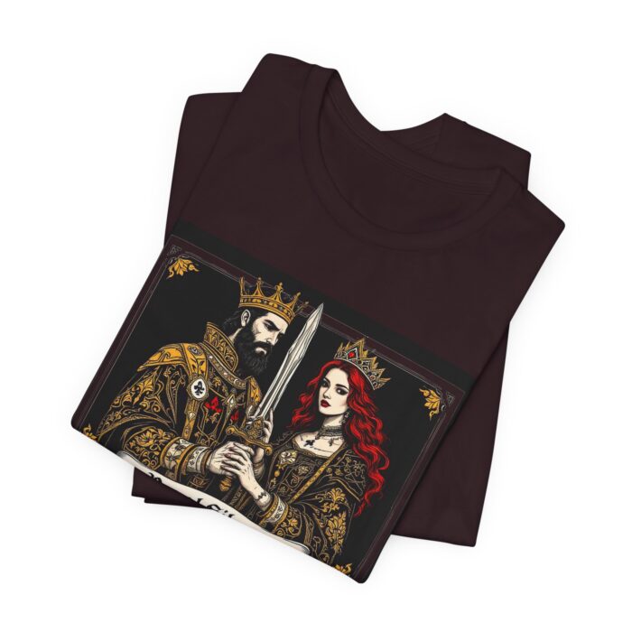 Royal Silence Graphic Tee, Gothic T-Shirt, King and Queen Shirt, Unisex Fashion Top, Drawstring Bag, Gift for Him/Her - Image 50