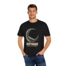 Astronaut T-Shirt, Space Lover Gift, Moon-Themed Casual Tee, Unisex Astrology Shirt, Cosmic Fashion, Starry Night Tee