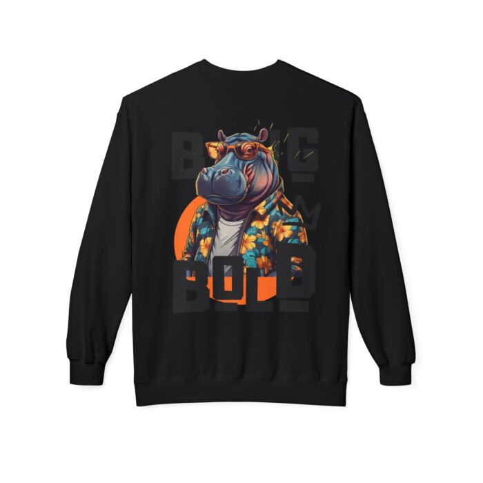 Big Bold Unisex Midweight Softstyle Fleece Crewneck Sweatshirt - Image 26